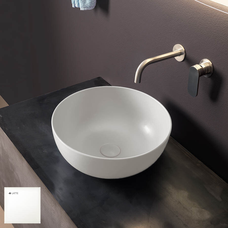 Ceramica Flaminia Flaminia App lavabo BIANCO LATTE da appoggio cm 40