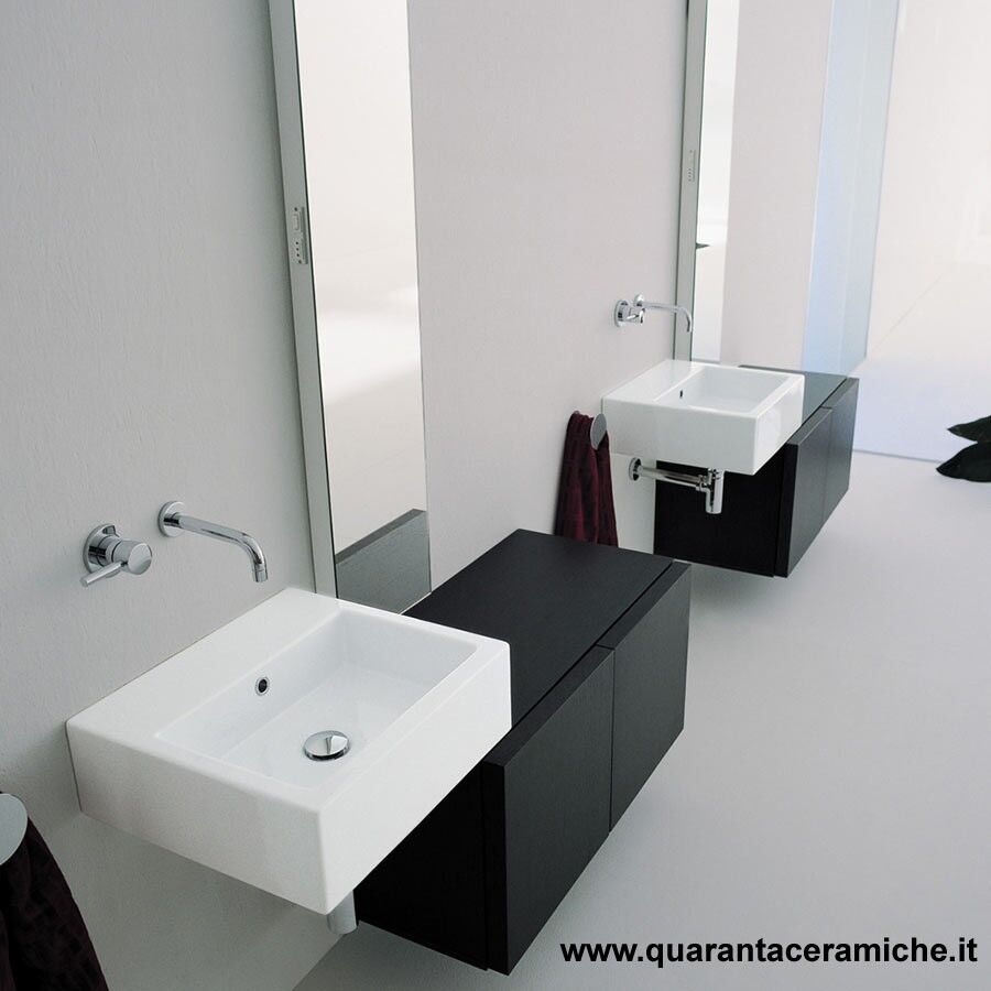 Ceramica Flaminia Flaminia Acqualight lavabo da appoggio o sospeso cm 50 Senza foro