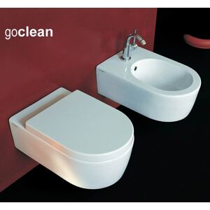 Ceramica Flaminia Sanitari sospesi Flaminia Link vaso Goclean bidet e coprivaso avvolgente soft close