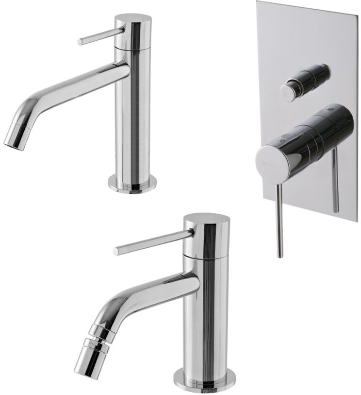 Treemme Up+ Miscelatore Lavabo, bidet e incasso doccia