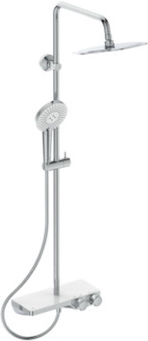 li Ideal Standard Ceratherm S200 Colonna doccia soffione tondo con termostatico esterno doccia