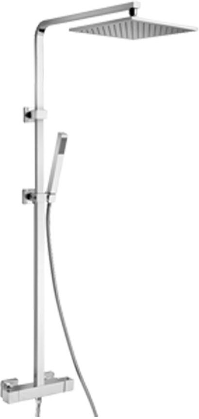 Paini Rubinetterie Paini Dax colonna doccia termostatica quadra Shower line