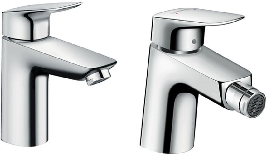 Hansgrohe Logis miscelatore monocomando lavabo 100 e bidet 70