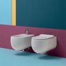 Kerasan Flo 54 vaso Norim, bidet e coprivaso slim rallentato