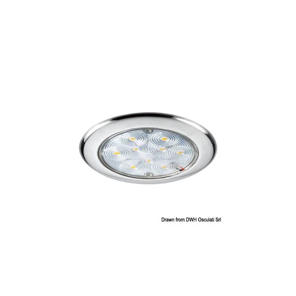 osculati plafoniera 9 led luce bianca