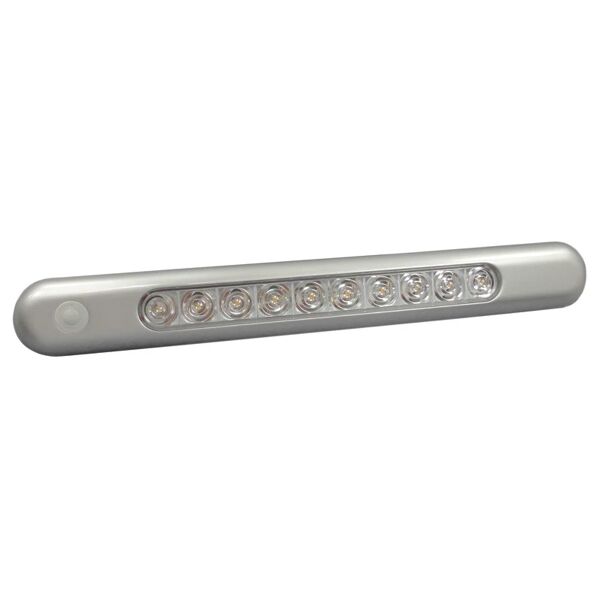 osculati plafoniera led da appoggio cromata 310x40x11,5 mm