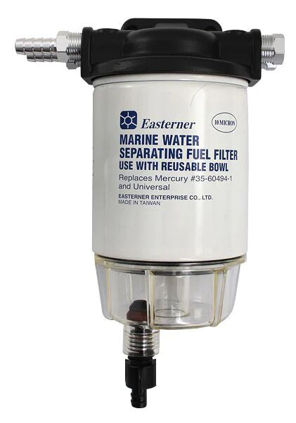 EASTNER Filtro Separatore Acqua-Benzina Mod. Mercury CARTUCCIA DI RICAMBIO 10 MICRON