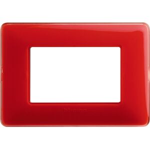 BTicino Placca 3p Colore Corallo  - Bti Am4803crd