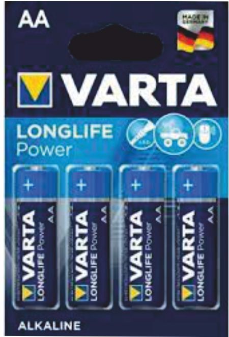 Batteria Varta Stilo Aa Alkalina 1,5v  - Vat 4906121414