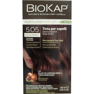 BIOS LINE SpA BIOKAP NUTRICOLOR DELICATO RAPID 5,05 Castano nocciola