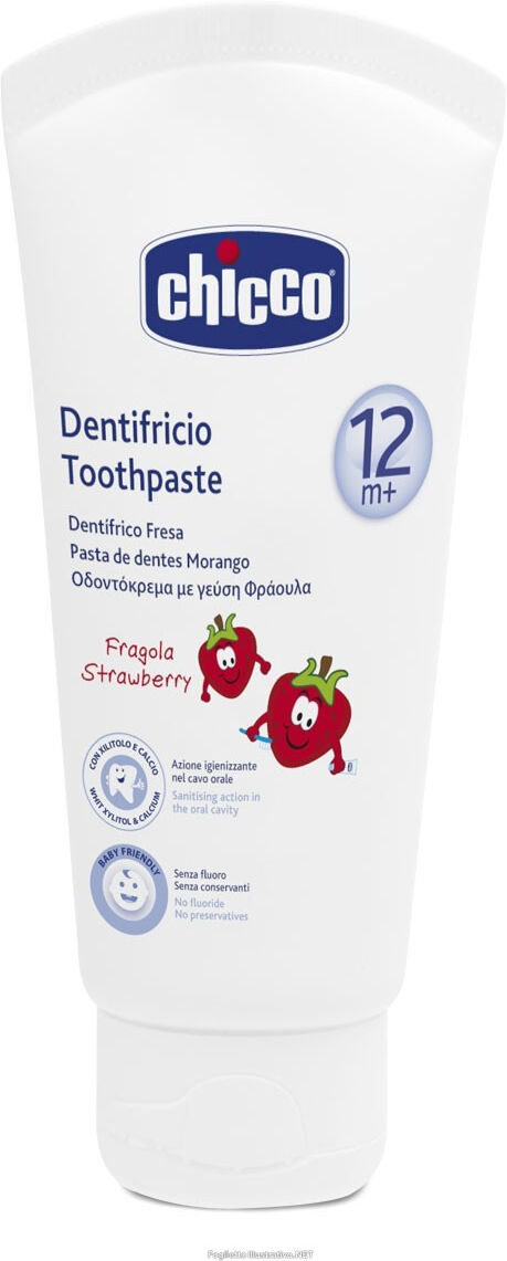 Chicco DENTIFRICIO FRAGOLA 50ML 12M+ 50ML