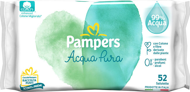 Fater spa WIPES PAMPERS NATURELLO 52SALV