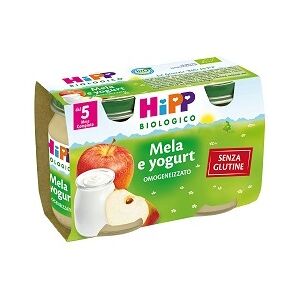 HIPP ITALIA Srl OMO HIPP Bio Mela/Yog.2x125g