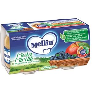 DANONE NUTRICIA SpA SOC.BEN. OMO MELLIN Mela+Mirtillo2x100g