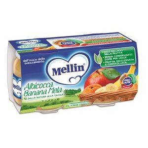 DANONE NUTRICIA SpA SOC.BEN. OMO MELLIN Alb/Ban/Mela 2x100g