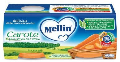 DANONE NUTRICIA SpA SOC.BEN. OMO MELLIN Carote 2x80g