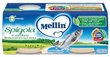 DANONE NUTRICIA SpA SOC.BEN. OMO MELLIN Spigola 2x80g