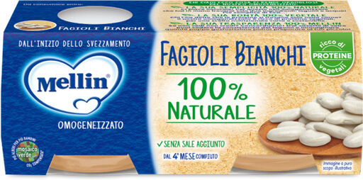 DANONE NUTRICIA SpA SOC.BEN. MELLIN OMOG FAGIOLI BI 2X80G