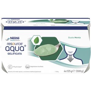 Nestle' it.spa(healthcare nu.) RESOURCE*AquaGel Menta 4x125g