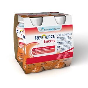 Nestle' it.spa(healthcare nu.) NESTLE RESOURCE ENERGY ALBICOCCA 4x200ML