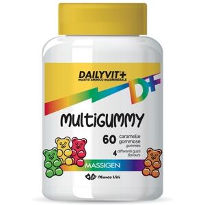 Marco viti farmaceutici spa DAILYVIT MULTIGUMMY 60 CARAMELLE GOMMOSE