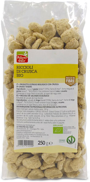 BIOTOBIO Srl BIOFIBRE+ RICCIOLI CRUSCA 250G