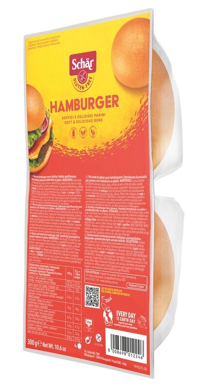 DR.SCHAR SpA SCHAR Panini Hamburger 300g