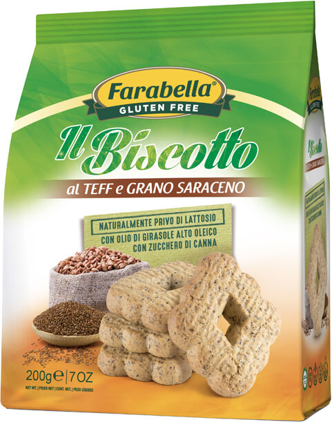 BIOALIMENTA Srl FARABELLA Bisc.Teff/Grano Sar.