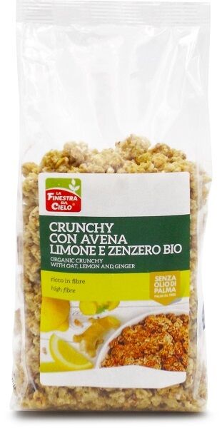 BIOTOBIO Srl CRUNCHY C/AVENA LIMONE ZENZERO