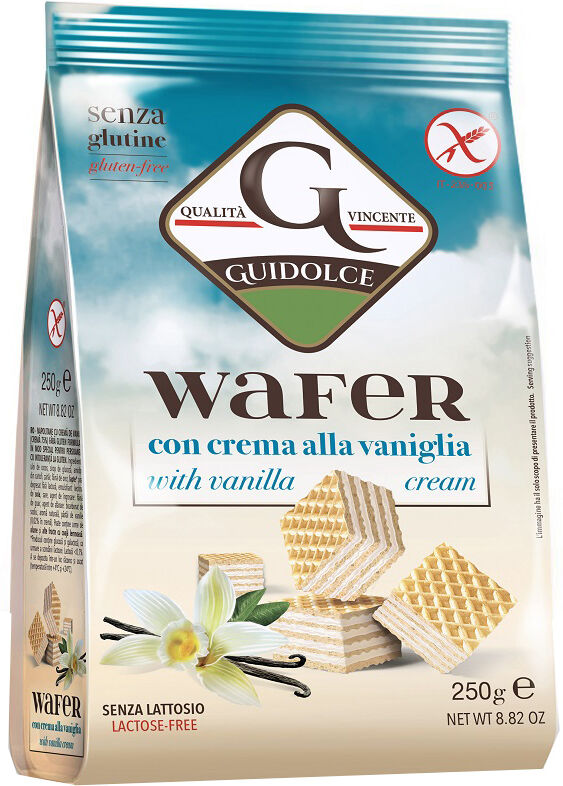 GUIDOLCE Srl GUIDOLCE Wafer Vaniglia 250g