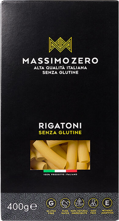 MASSIMO ZERO Srl MASSIMO ZERO Rigatoni 400g