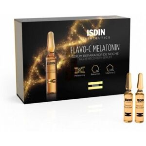 Isdin srl ISDINCEUTICS FLAVO-C MELATONIN Siero Riparatore da Notte 30Fiale