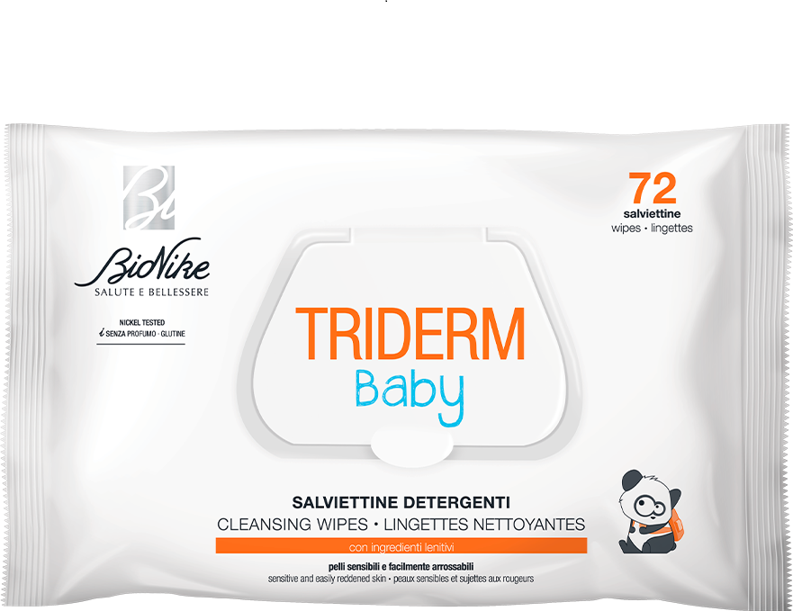 I.c.i.m. (bionike) internation BIONIKE TRIDERM BABY SALVIETTINE DETERGENTI 72PZ