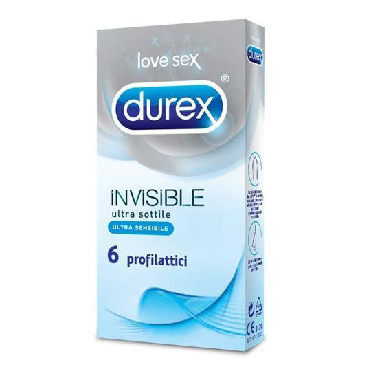 Reckitt benckiser h.(it.) spa RECKITT BENCKISER DUREX INVISIBLE PROFILATTICI ULTRA SOTTILI 6 PEZZI