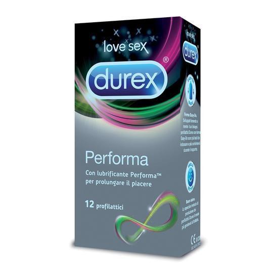 Reckitt benckiser h.(it.) spa RECKITT&BENCKISER DUREX PROFILATTICI PERFORMA 12 PEZZI