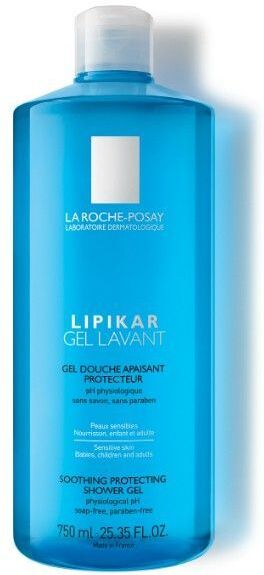 La roche posay-phas (l'oreal) LA ROCHE-POSAY LIPIKAR GEL LAVANT GEL DOCCIA LENITIVO 750ML