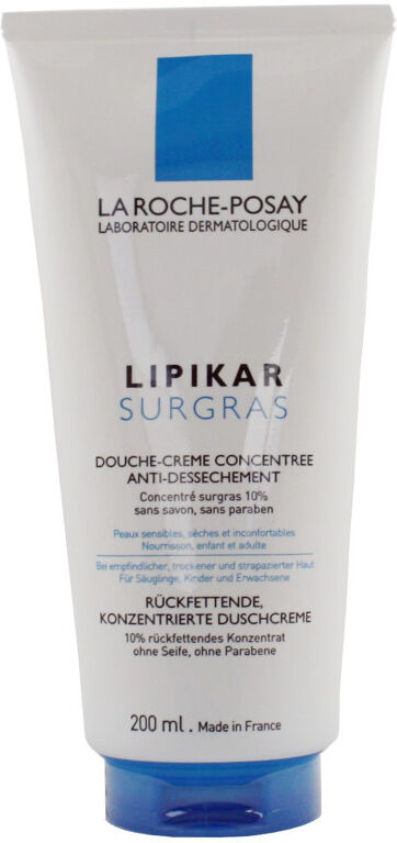 La roche posay-phas (l'oreal) LA ROCHE-POSAY LIPIKAR SURGRAS DOCCIA CREMA CONCENTRATA ANTI-SECCHEZZA 200ML