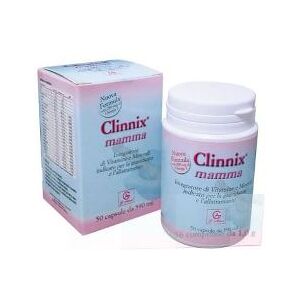 ABBATE A&V PHARMA Srl ABBATE GUALTIERO srl CLINNIX Mamma Integratore 50 Capsule da  590mg