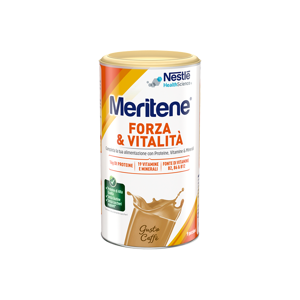 Nestle' It.spa(healthcare Nu.) Nestle Meritene Forza E Vitalita' Polvere Gusto Caffe' Integratore Di Proteine Vitamine E Minerali 270g