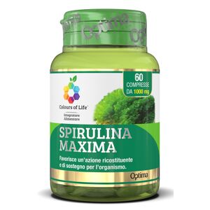 Optima Naturals Srl Spirulina Maxima 60 Cpr