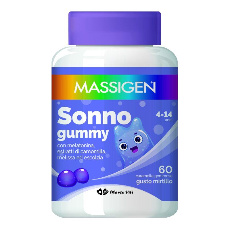 Marco viti farmaceutici spa MASSIGEN SONNO GUMMY 60CARAM