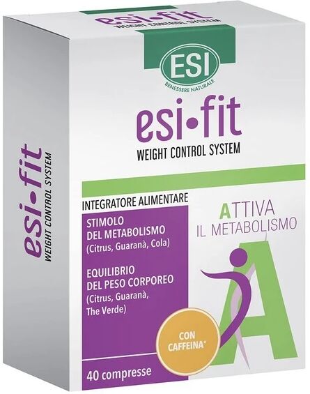 ESI Srl ESI FIT ATTIVA METABOLISMO CON CAFFEINA 40 Compresse