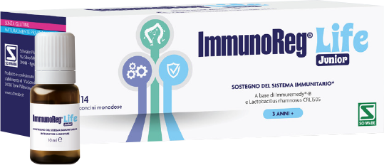 SCHWABE PHARMA ITALIA Srl IMMUNOREG LIFE JUNIOR 14FLL