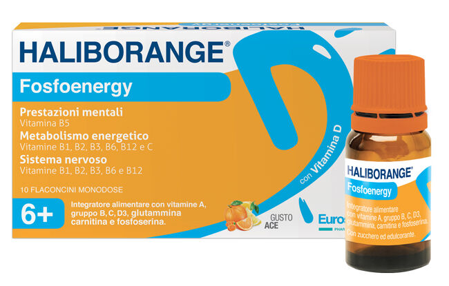 Eurospital spa HALIBORANGE FOSFOENERGY 10 FLACONCINI