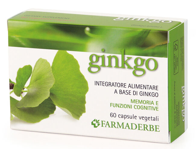 FARMADERBE Srl NUTRA Ginkgo Biloba 60 Cps