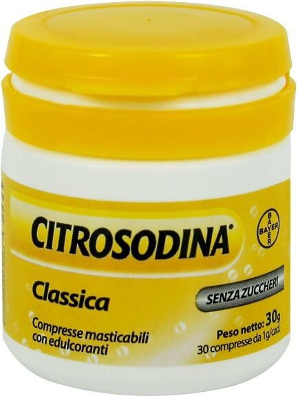 BAYER SpA CITROSODINA 30 Compresse Masticabili Senza Zucchero