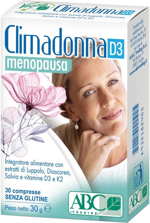 A.B.C. TRADING srl CLIMADONNA D3 MENOPAUSA 30 COMPRESSE