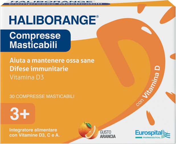 Eurospital spa HALIBORANGE 30CPR MASTICABILI