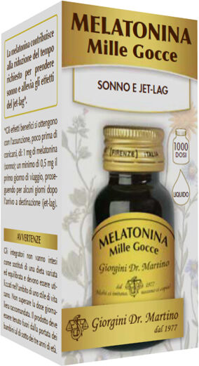 DR.GIORGINI SER-VIS Srl MELATONINA Mille Gtt 30ml GIOR