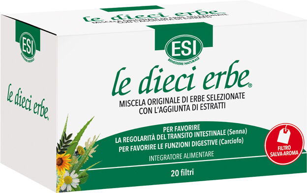 ESI Srl ESI spa LE DIECI ERBE TISANA 20 FILTRI